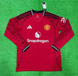 Manchester United Home Full Sleeve Jersey 2025/26 [Superior Quality]
