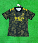 R Madrid Chinese Dragon special edition Black /Gold Jersey front and back sublimation 2023/24 [Superior Quality]