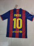 Retro Barcelona Home Messi Jersey with Shorts 2014/15.