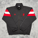 Manchester United Black/Red Anthem windbreaker Jacket 2025/26