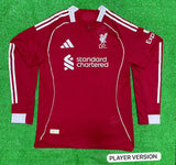 Liverpool Home Full Sleeve Jersey 2025/26 [Player's Quality]