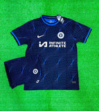 Chelsea Away Jersey with Shorts 2023/24 [Premium Quality]