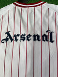 Ars White/Red Baseball Jersey  2025/26 [Player's Quality]