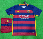 Retro Barcelona Home Jersey with Shorts 2015/16.