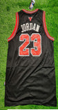 Chicago Jordan 23 Black/Red Basketball Jersey [Stitch]