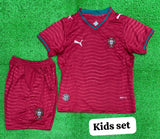 Portugal Kids/Youth Home Jersey & Shorts WC 2026