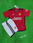 Manchester United Home Kids/Youth Jersey & Shorts 2023/24