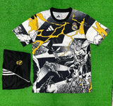 R Madrid Avenger Pre-Match Jersey with Shorts  [Premium Quality]