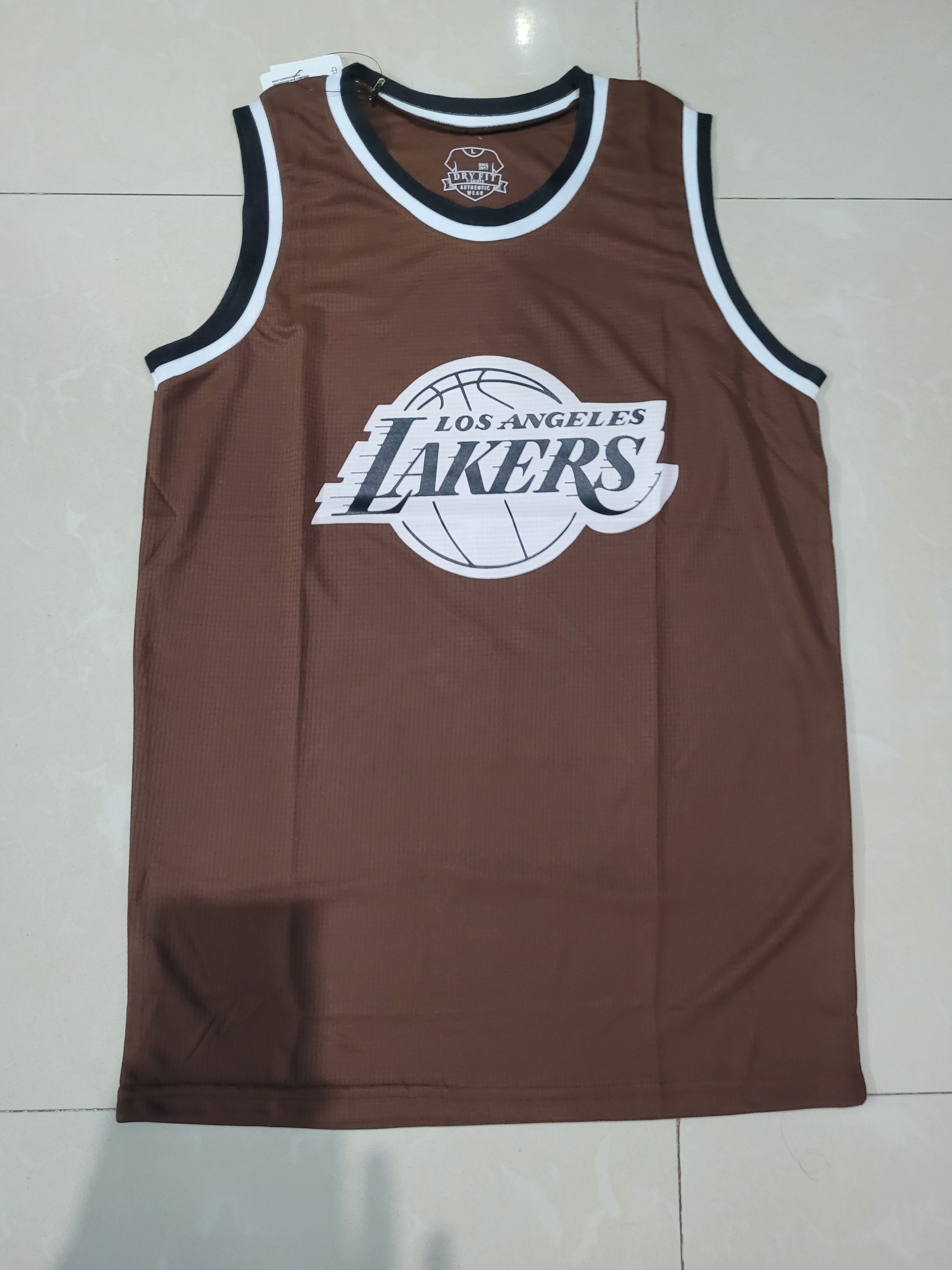 Lakers Los angles 2 Maroon White  Basketball Jersey Only[Print]
