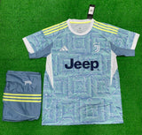 Juventus away Jersey with Shorts 2025/26 [Premium Quality]