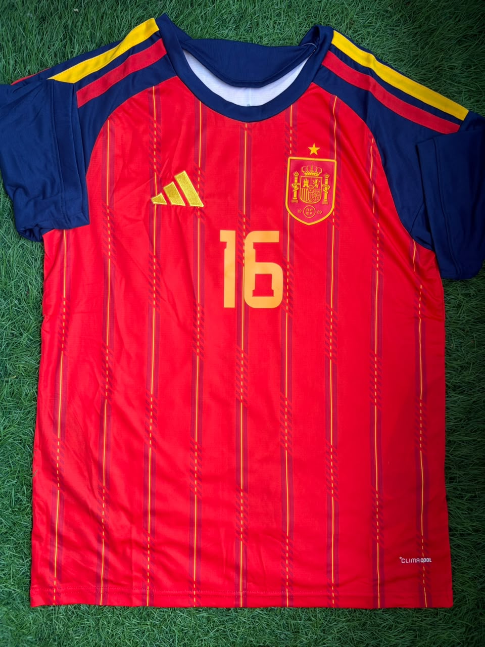 Spain Rodri 16 World Cup Winner 2026 Home Jersey [Superior Quality]