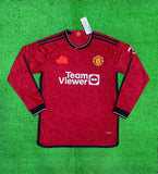 Manchester United Home Full Sleeve Jersey 2023/24 [Superior Quality]