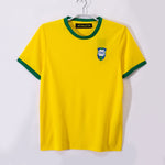Retro Brazil Home Jersey .