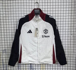 Manchester United White/Black Anthem winchester Jacket 2025/26