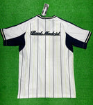 R Madrid White Embroidered Baseball Jersey  2025/26 [Player's Quality]