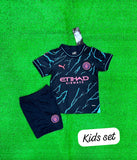 Kids/Youth Manchester City Premium 3rd Jersey & Shorts 2023/24.