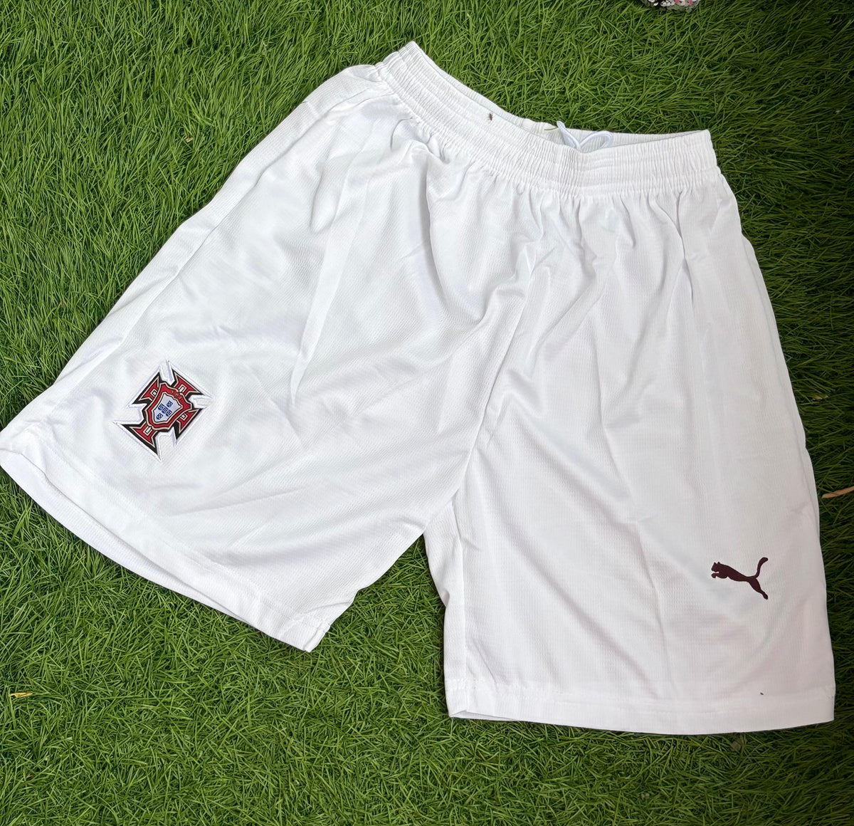 Portugal Away White Shorts  WC 2026