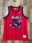 RAPTORS 15 Red/Blue Basketball Jersey [Stitch]