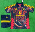 Manchester United  Pre-match Jersey with Shorts 2025/26 [Premium Quality]