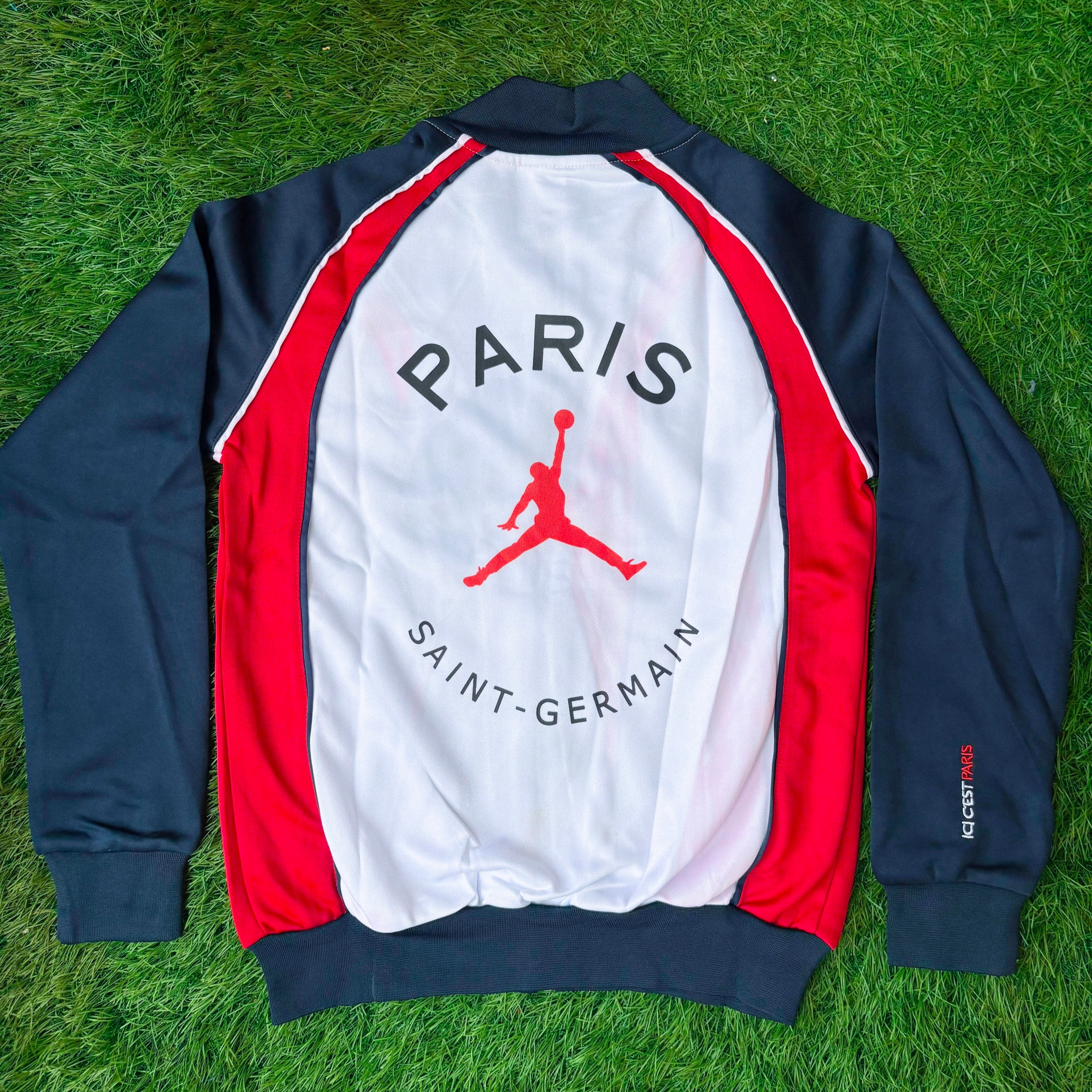 PSG Jordan White Anthem Jacket
