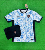 Portugal Away Euro cup Jersey with Shorts 2025 [Premium Quality]
