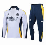 Real Madrid  White Track Suit 2024/25