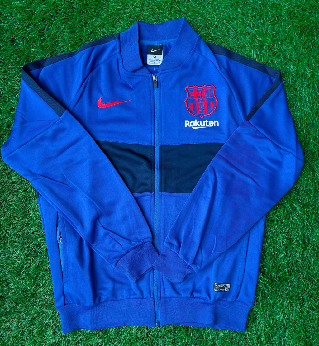 Barcelona Blue & Navy Blue Zipper