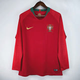 Retro Portugal Home Full Sleeve Jersey .