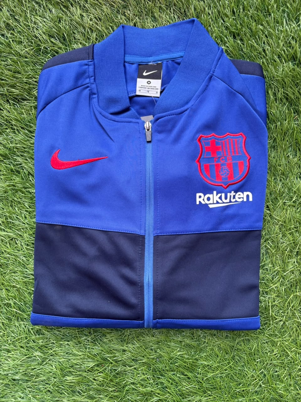 Barcelona Blue & Navy Blue Zipper