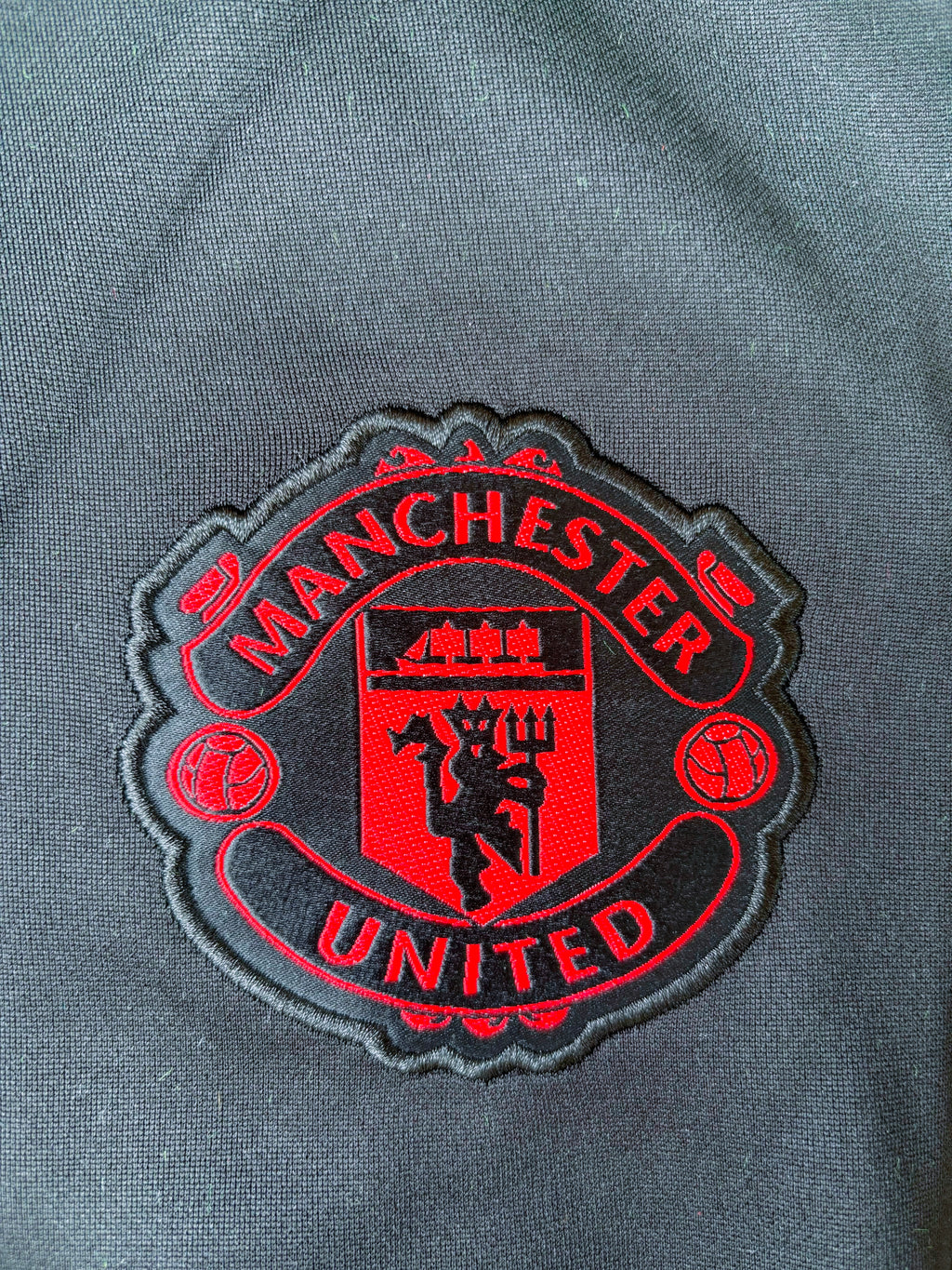 Manchester United Black/Green Anthem Jacket