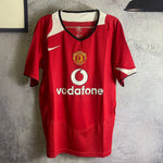 Retro Man Utd Home Half Sleeve Jersey