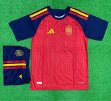 Spain Home World cup Jersey with Shorts 2026/27. [Premium Quality]