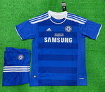 Retro Chelsea Home Lampard Jersey with Shorts Final Munich 2012