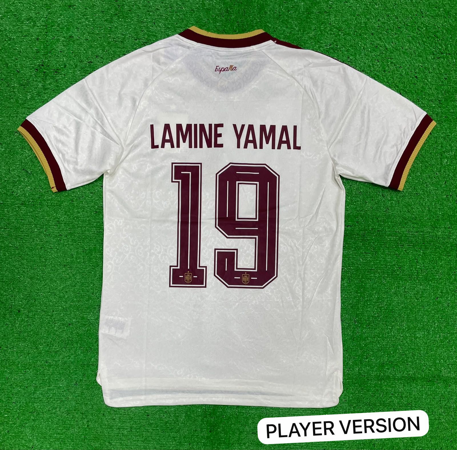 Spain Lamine Yamal Away Jersey WC 2026 [Player's Quality]
