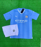 Manchester City Home Jersey with Shorts 2023/24 [Premium Quality]
