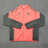 BAYERN MUNICH Orange/Black Anthem windbreaker Jacket 2025/26