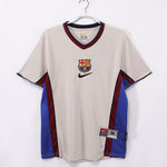Retro Barcelona Away Jersey .