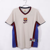Retro Barcelona Away Jersey .