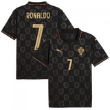 Portugal Ronaldo Black Panther Jersey WC 2026 [Premium Quality]