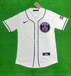 PSG White  Baseball Jersey  2025/26 [Player's Quality]