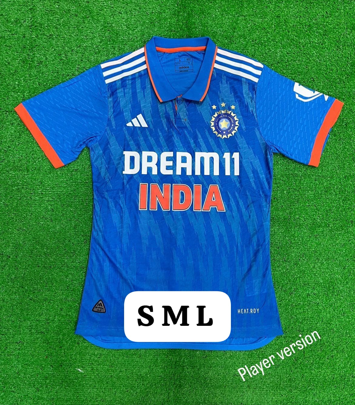India Dream 11 Cricket Jersey 2024. [Player's Quality]