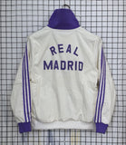 Real Madrid White with purple stripes Anthem winchester Jacket 2025/26
