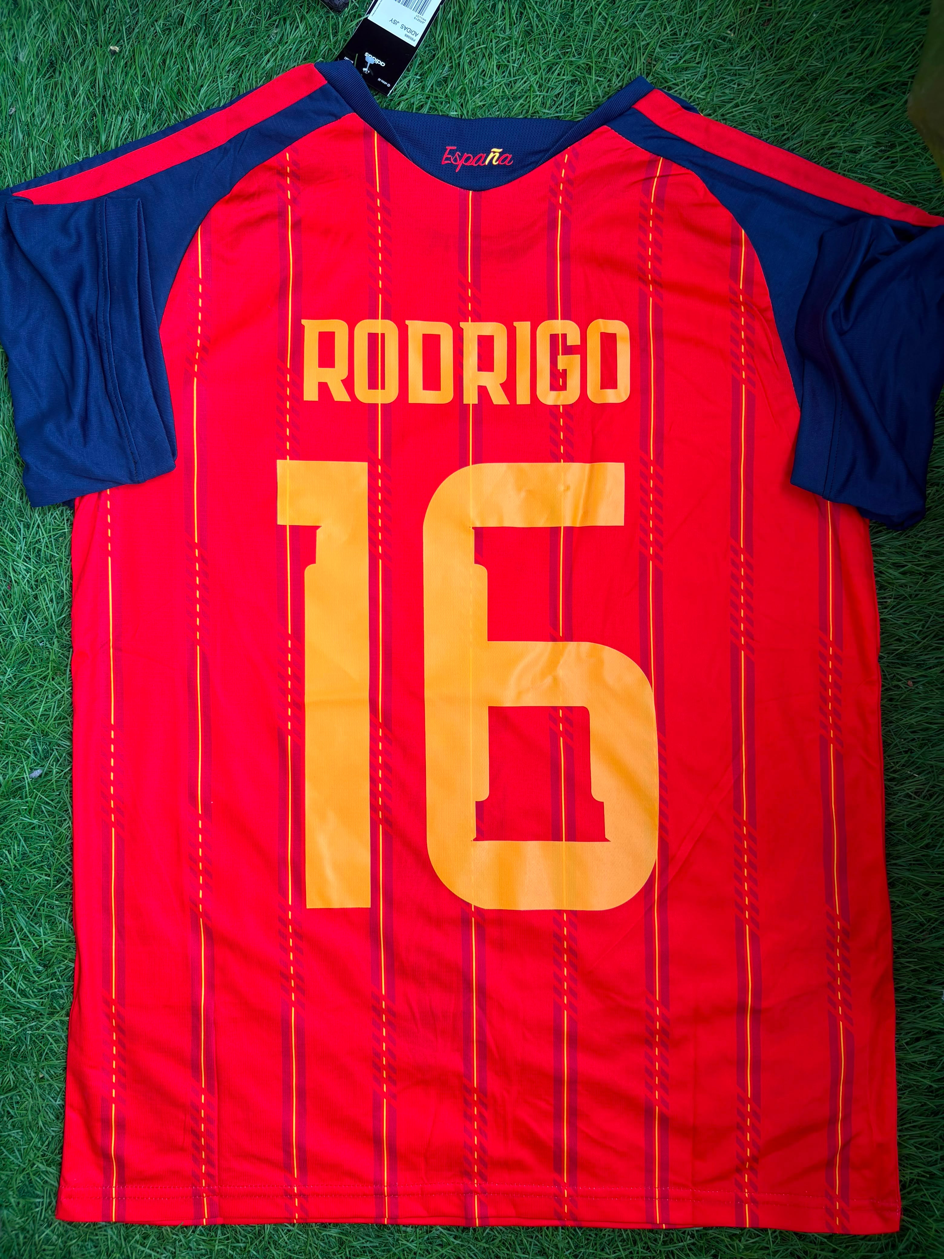 Spain Rodri 16 World Cup Winner 2026 Home Jersey [Superior Quality]