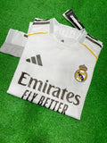 R Madrid Home Full Sleeve Jersey 2025/26 [Player's Quality]