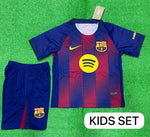 BARCELONA HOME Kids/Youth  Jersey & Shorts 2025/26