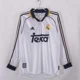 Retro R Madrid Full sleeve Home Jersey 1998-2000.