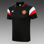 Manchester United Black Polo Tee