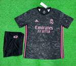 R Madrid Away Black Jersey with Shorts 2021/22 [Premium Quality]