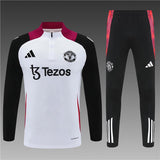 Manchester United White/Black Track Suit 2026.