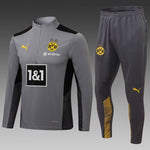 BVB Dormund Away Training Track Suit Grey/Black 2020/21